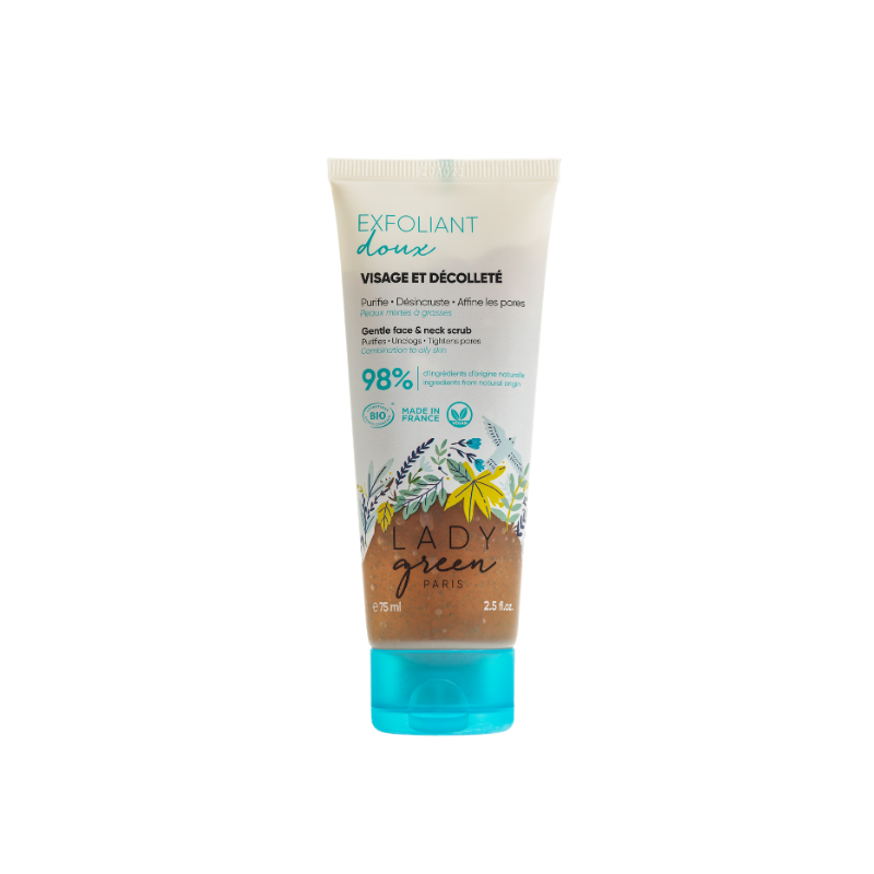 Lady Green Scrub: Sanftes Peeling für reine Haut | Naturkosmetik