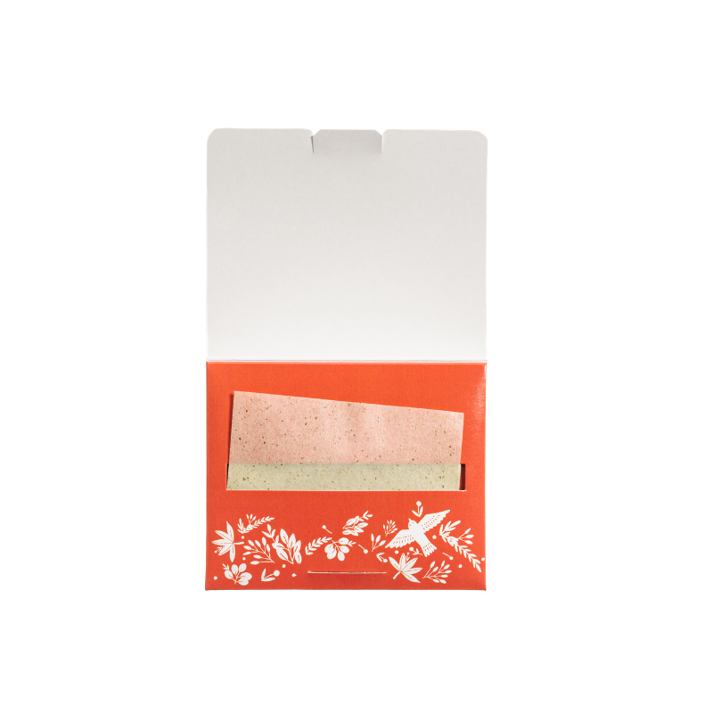 Lady Green Löschpapier: Mattieren mit Grüntee | Naturkosmetik