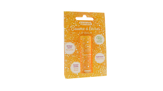 Namaki Kinder Lippenpflege: Bio-Balsam für zarte Lippen (Vanille)