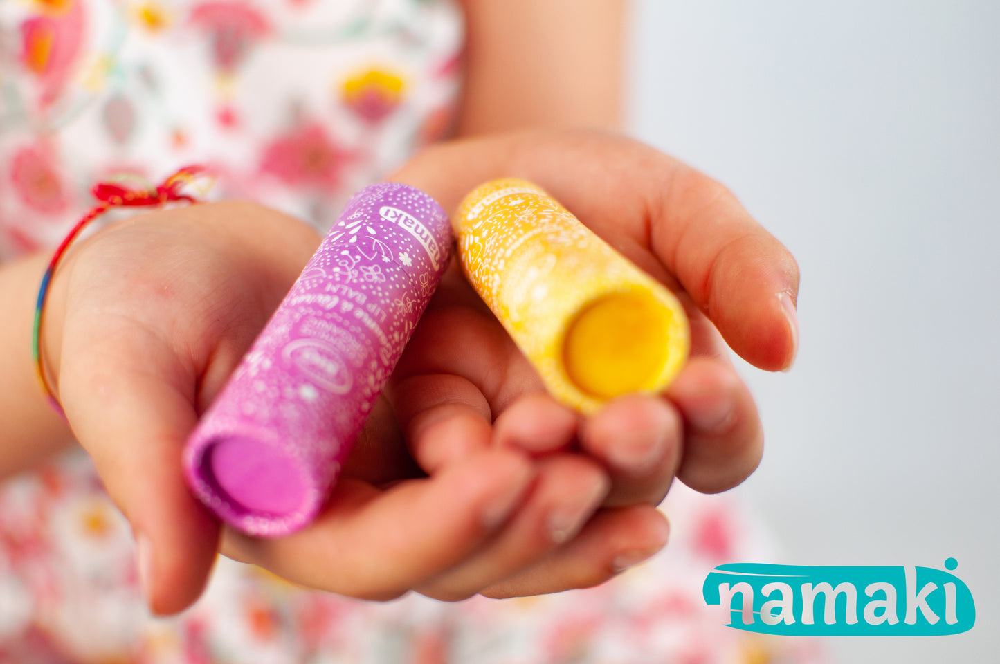 Namaki Kinder Lippenpflege: Bio-Balsam für zarte Lippen (Himbeere)