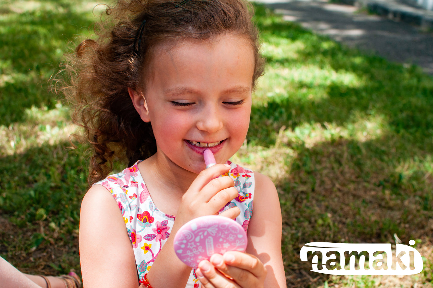 Namaki Kinder Lippenpflege: Bio-Balsam für zarte Lippen (Himbeere)