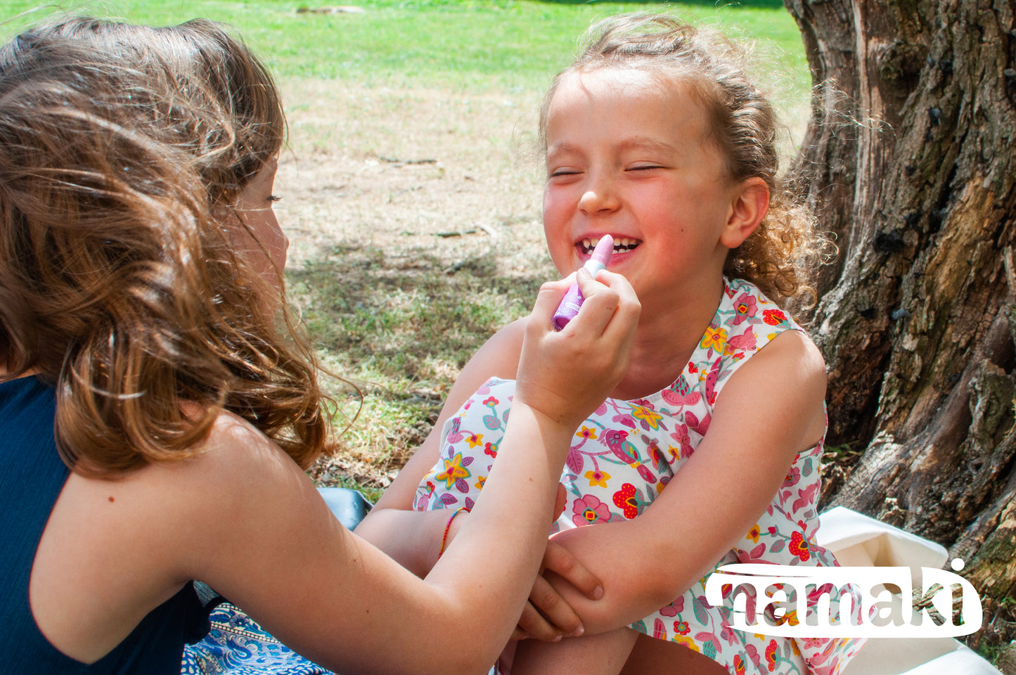 Namaki Kinder Lippenpflege: Bio-Balsam für zarte Lippen (Himbeere)