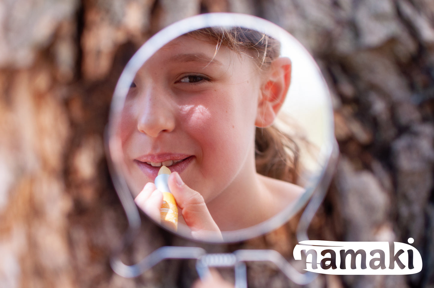 Namaki Kinder Lippenpflege: Bio-Balsam für zarte Lippen (Vanille)