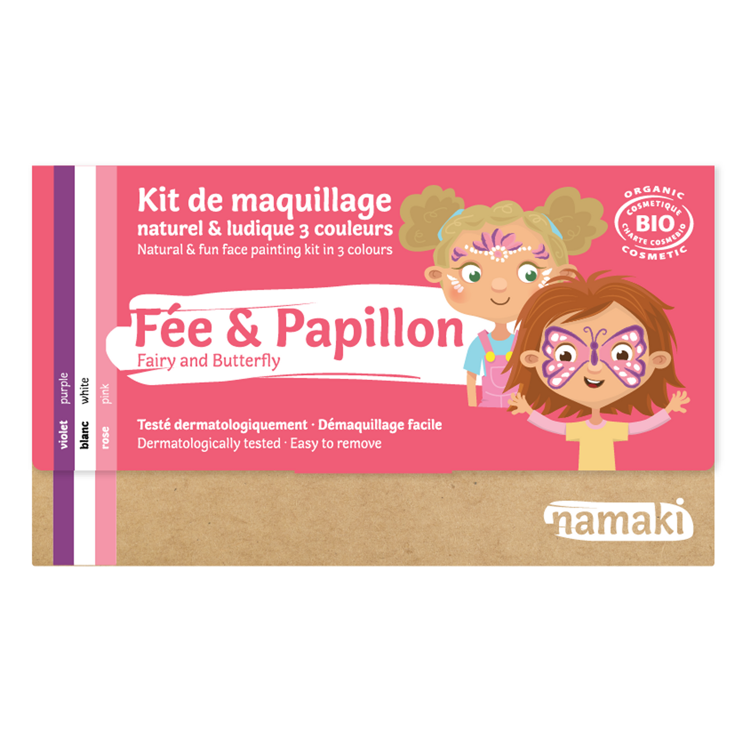 Namaki Schminksets - Fee & Schmetterling 3 Farben