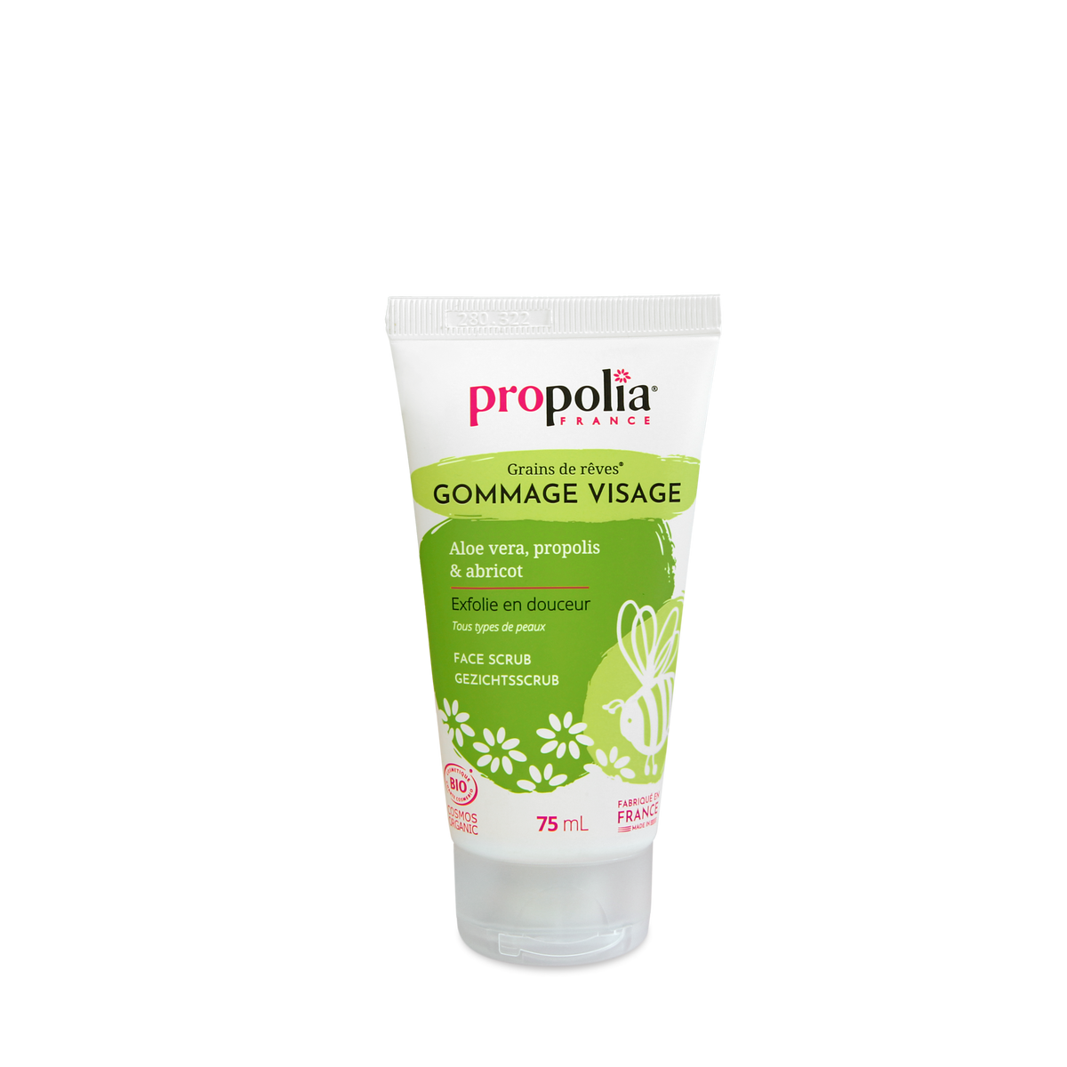 Propolia - Bio-Gesichtspeeling - 75 ml - Verpackung