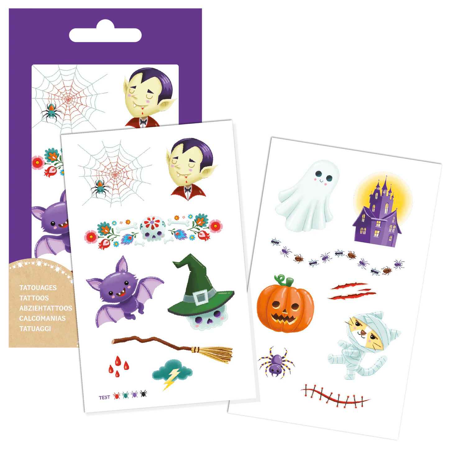 Namaki Horror Tattoos: Gruseliger Spaß für Kinder | Naturkosmetik