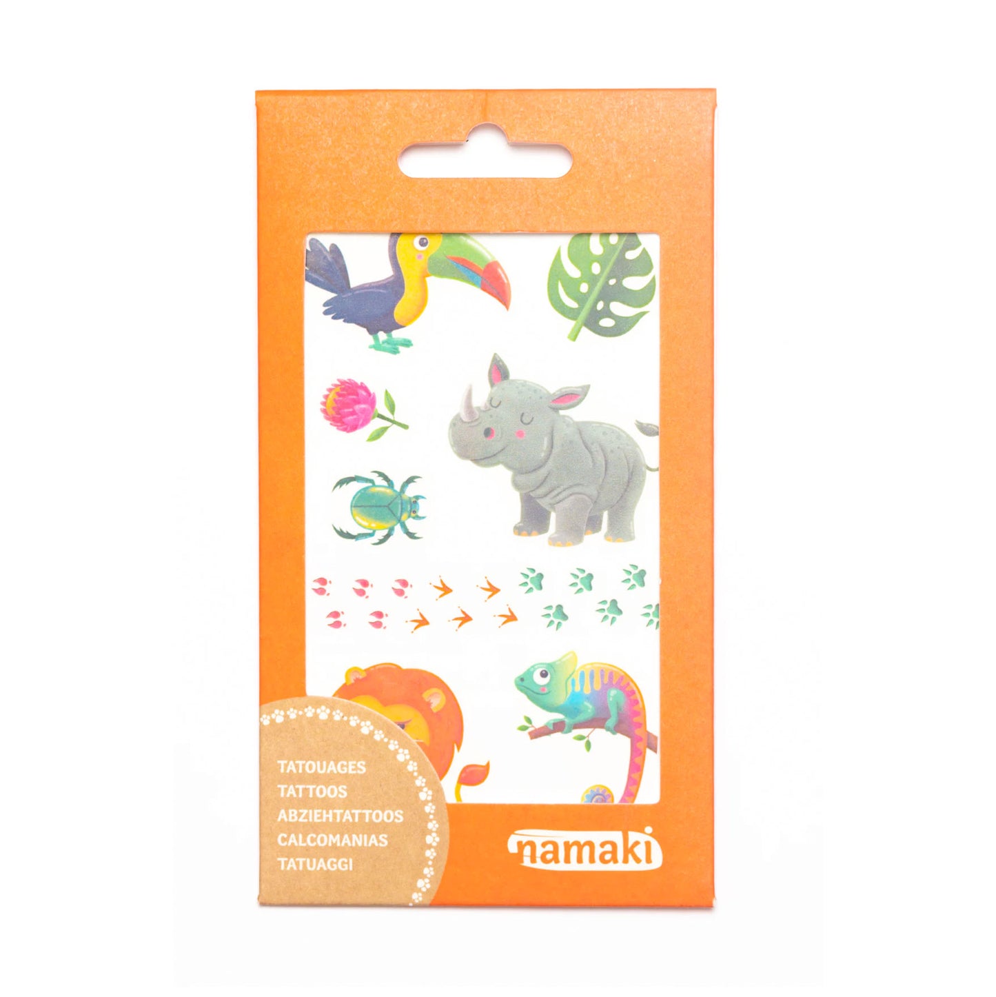 Namaki Wildlife Tattoos: Naturkosmetik für kleine Abenteurer