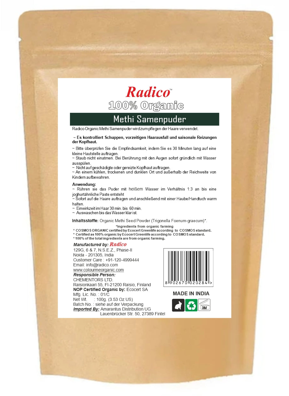 Radico Methi Bockshornklee: Haarausfall natürlich stoppen