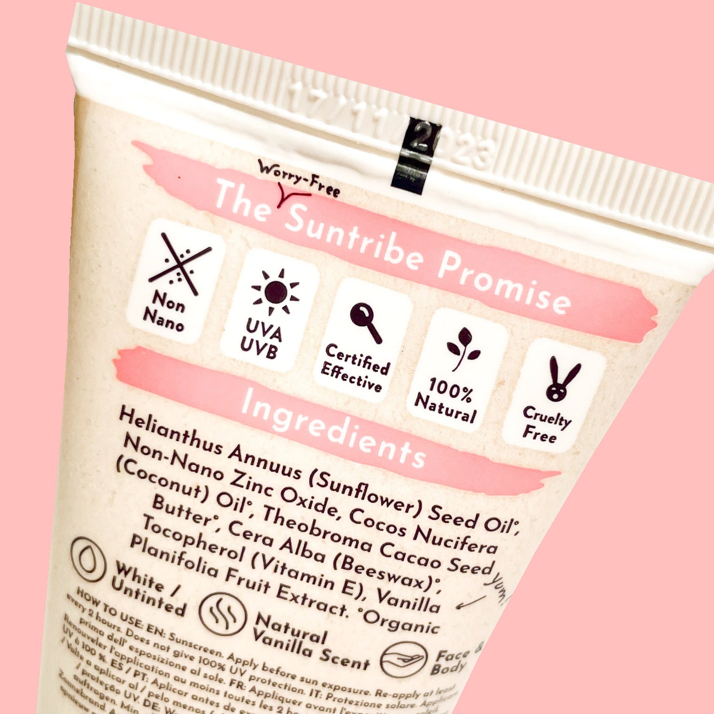 Suntribe Sonnencreme Kinder LSF 30 | Mineralisch & Bio - 100ml