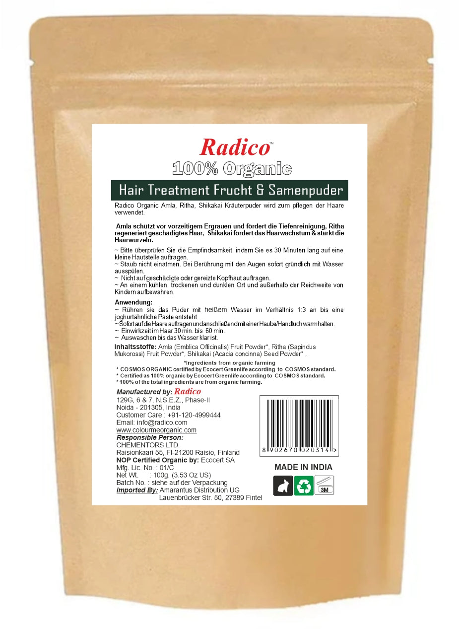 Radico Kräuter-Mix: Natürliche Reinigung für gesundes Haar