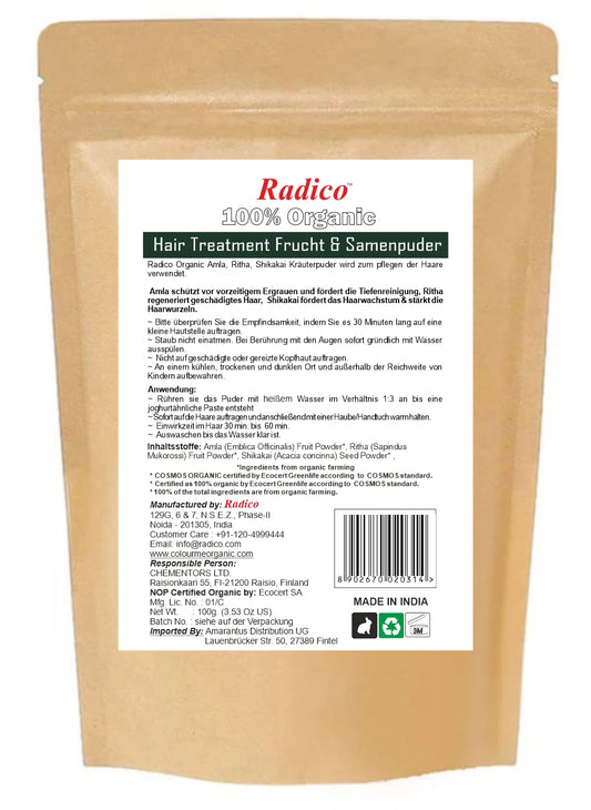 Radico Kräuter-Mix: Natürliche Reinigung für gesundes Haar