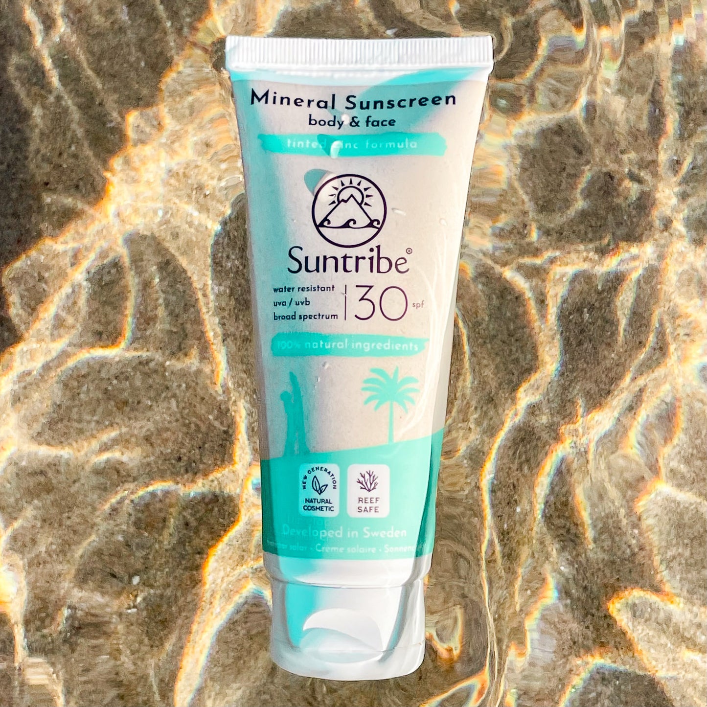 Suntribe LSF 30: Mineralische Sonnencreme Bio - 60ml