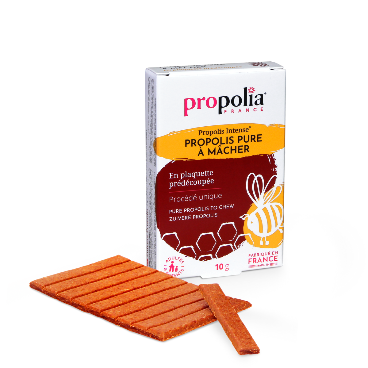 Propolia - Propolis pur zum Kauen - 10 g - Produktansicht