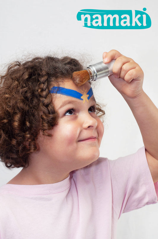 Namaki Glitzerpuder Silber: Natürlich & Hautverträglich