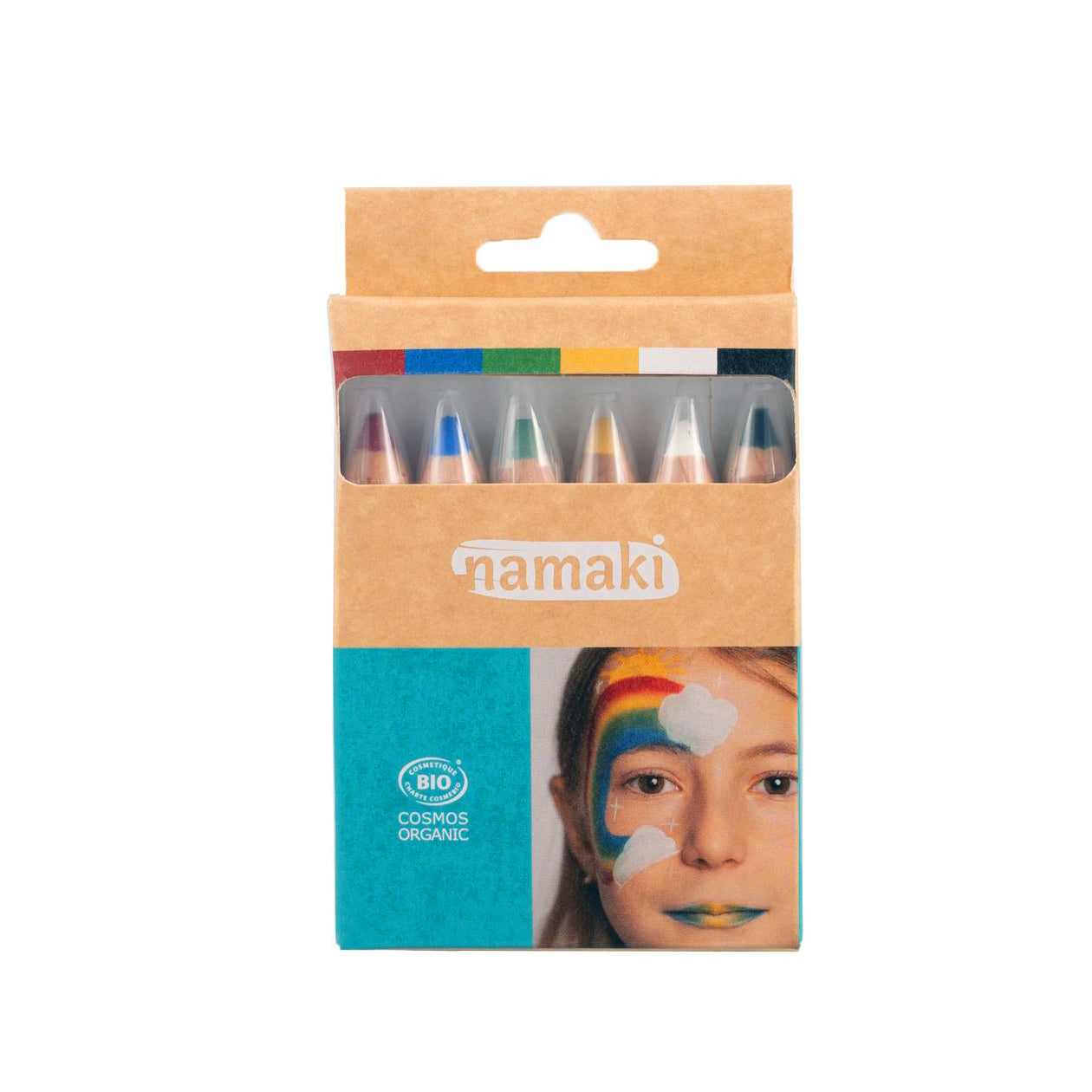 Namaki 6er Farbstift-Sets - Rainbow