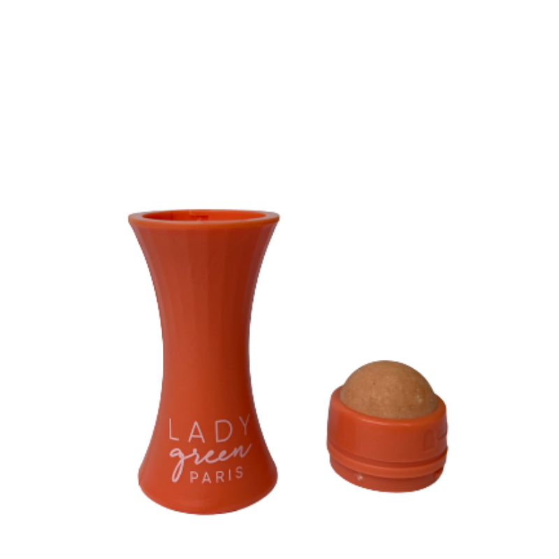 Lady Green Vulkanstein Roller - Mattiert & Reinigt