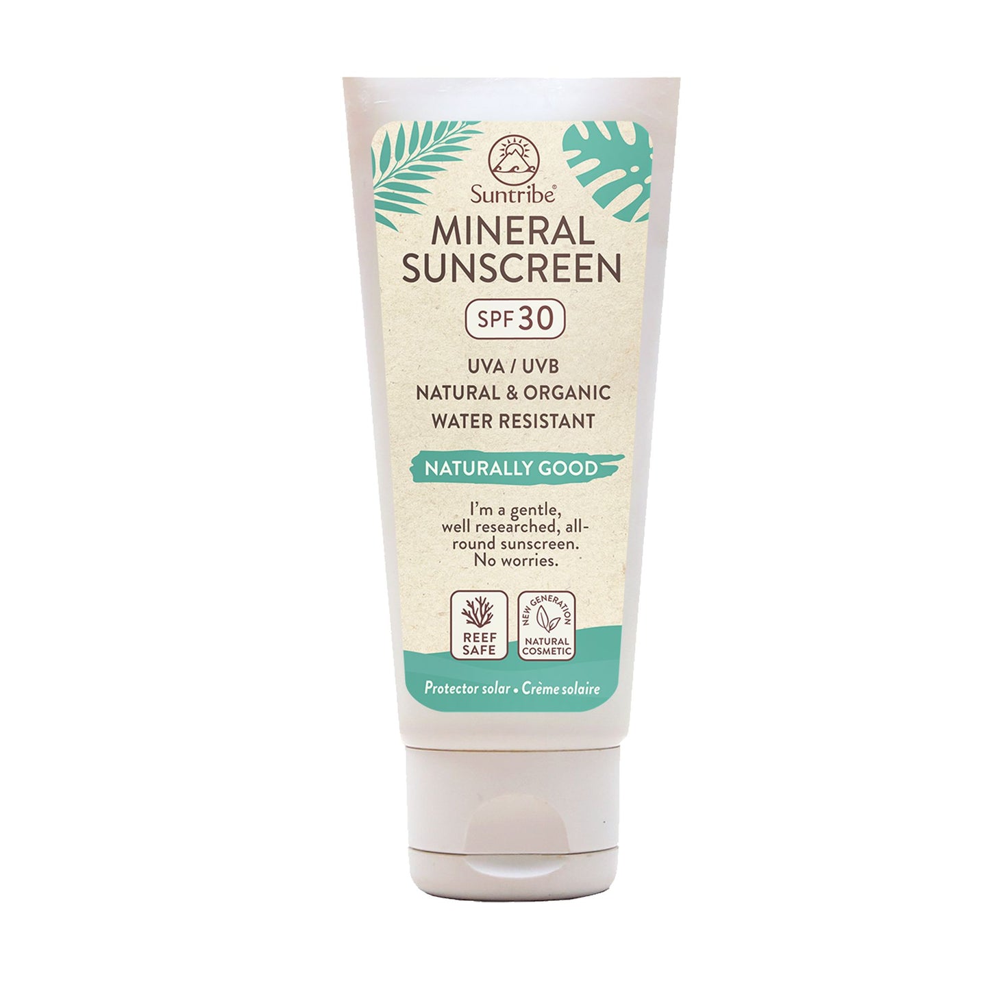 Suntribe LSF 30: Mineralische Sonnencreme Bio - 100ml