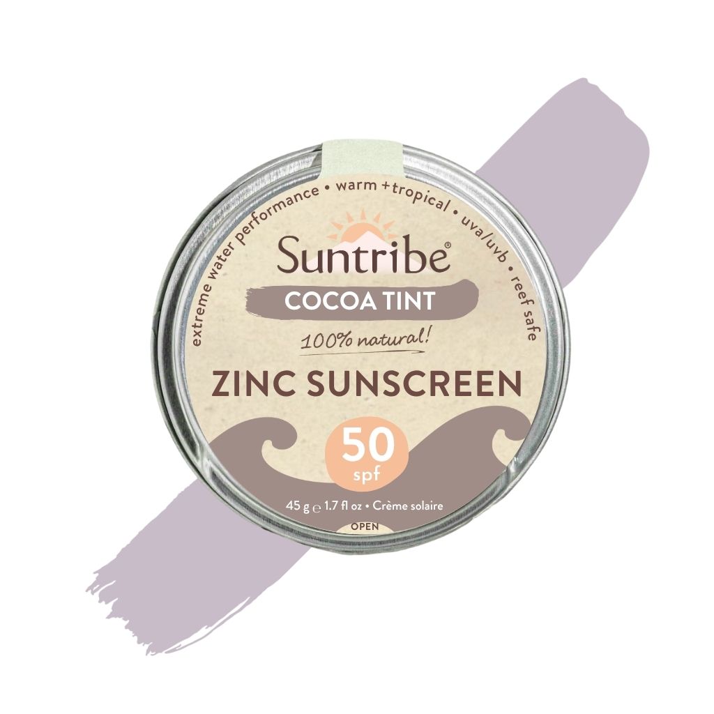 Suntribe Zink Sonnencreme Sport LSF 50 - 45g | Naturkosmetik