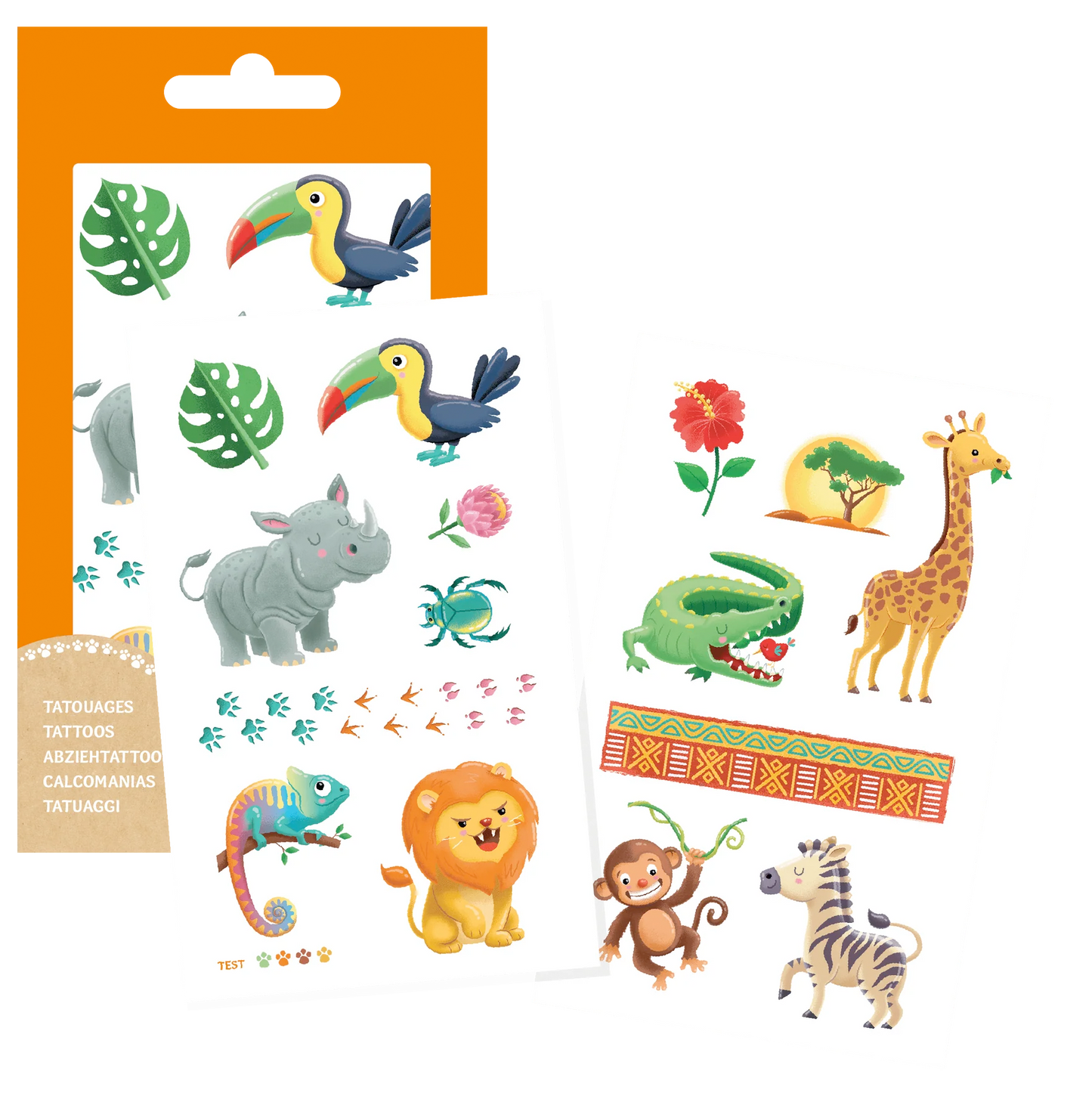 Namaki Wildlife Tattoos: Naturkosmetik für kleine Abenteurer