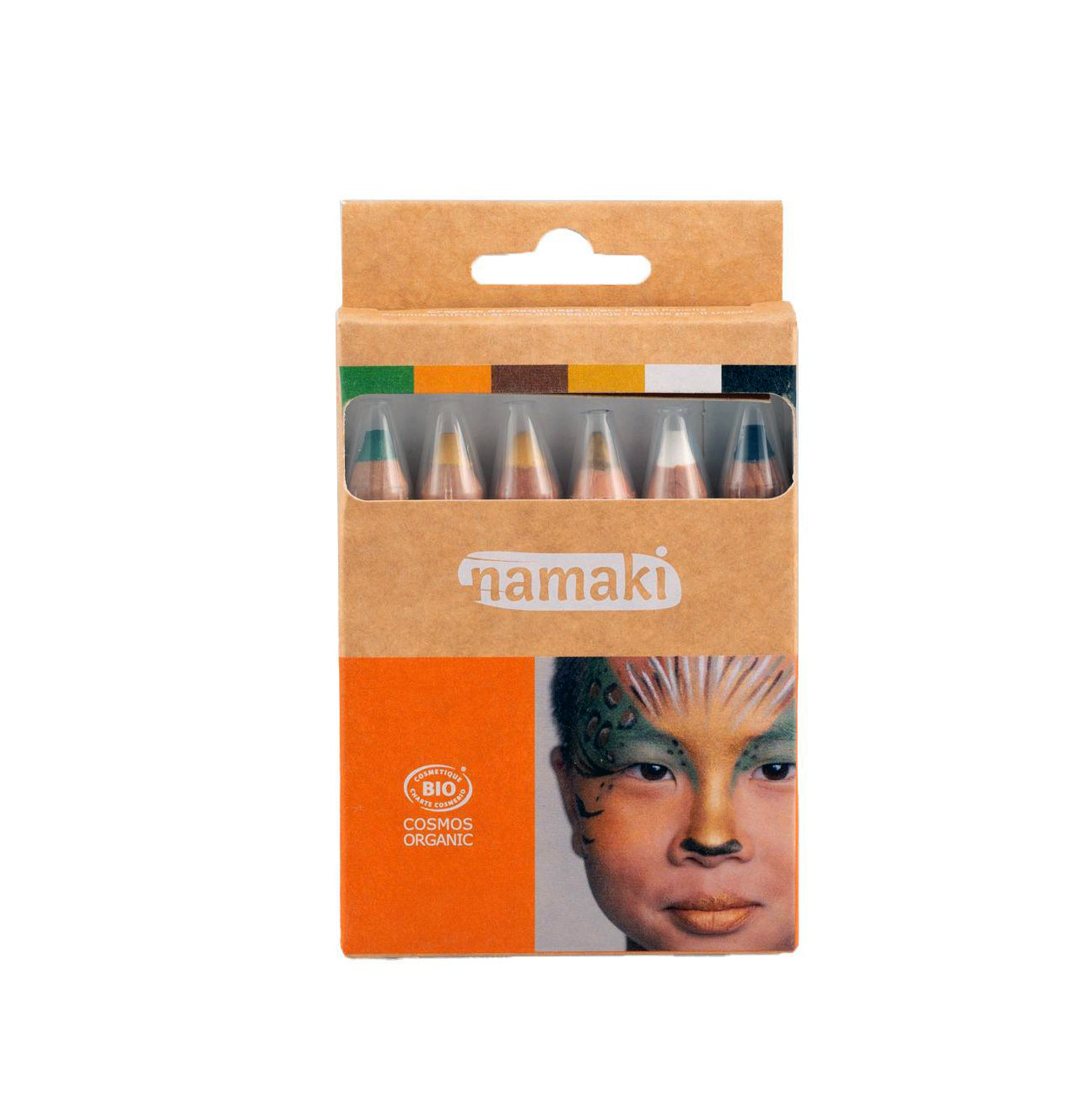 Namaki 6er Farbstift-Sets - Wildlife