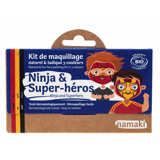 Namaki Schminkset - Ninja & Superhero 3 Farben