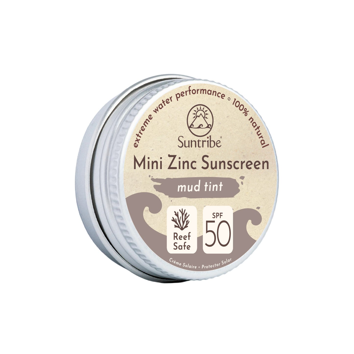 Suntribe Zink Sonnencreme Sport LSF 50 - 15g | Naturkosmetik