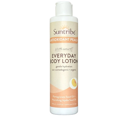 Suntribe Bio-Bodylotion für jeden Tag – Antioxidative Pfirsichpflege (200 ml)