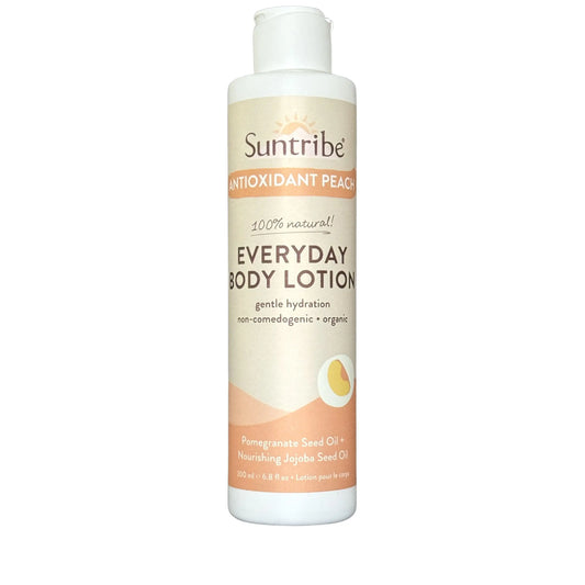 Suntribe Bio-Bodylotion für jeden Tag – Antioxidative Pfirsichpflege (200 ml)