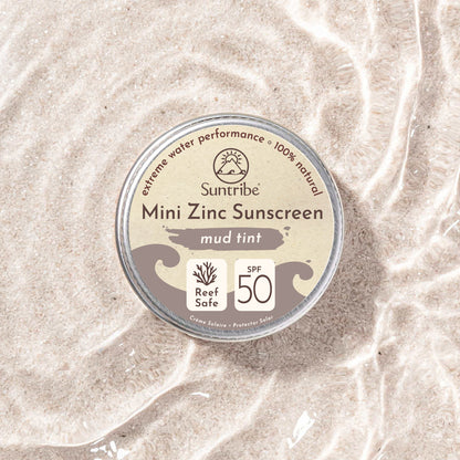 Suntribe Zink Sonnencreme Sport LSF 50 - 15g | Naturkosmetik
