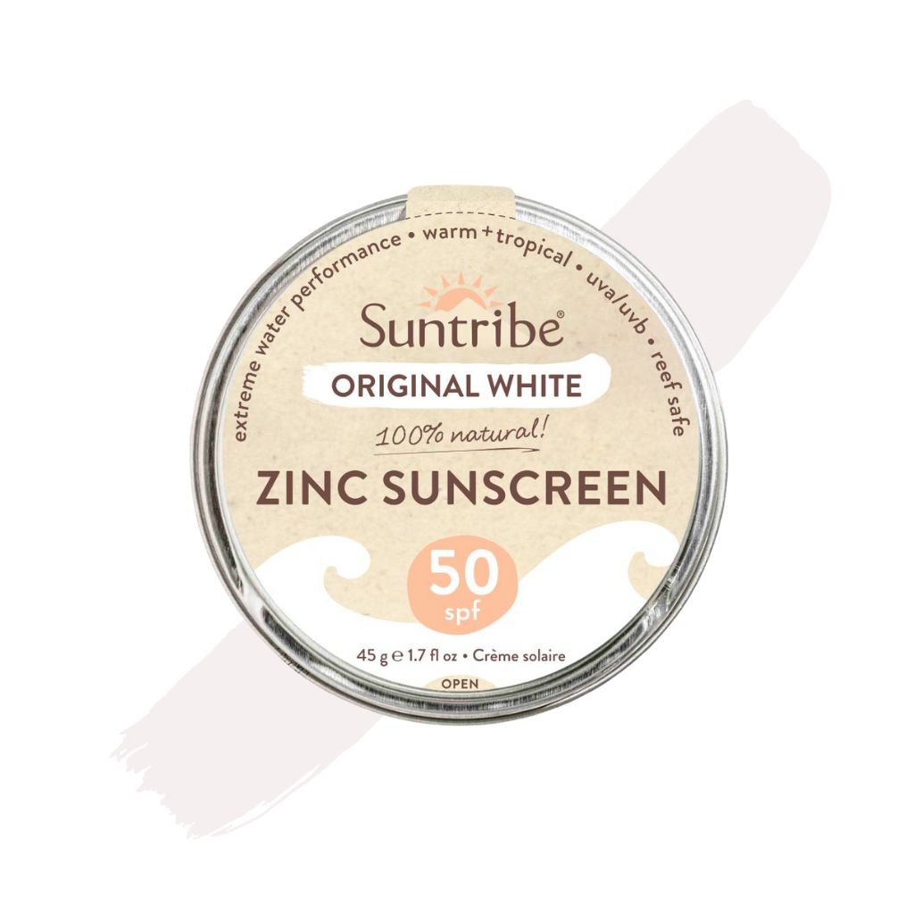 Suntribe Zink Sonnencreme Sport LSF 50 - 45g | Naturkosmetik