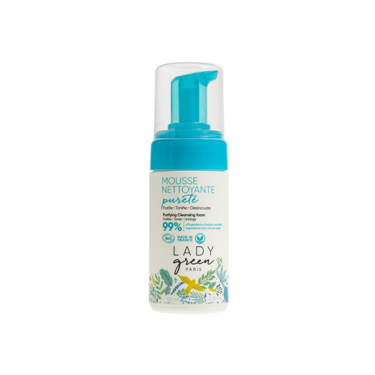 Lady Green Reinigungsschaum - Sanfte Naturkosmetik für reine Haut