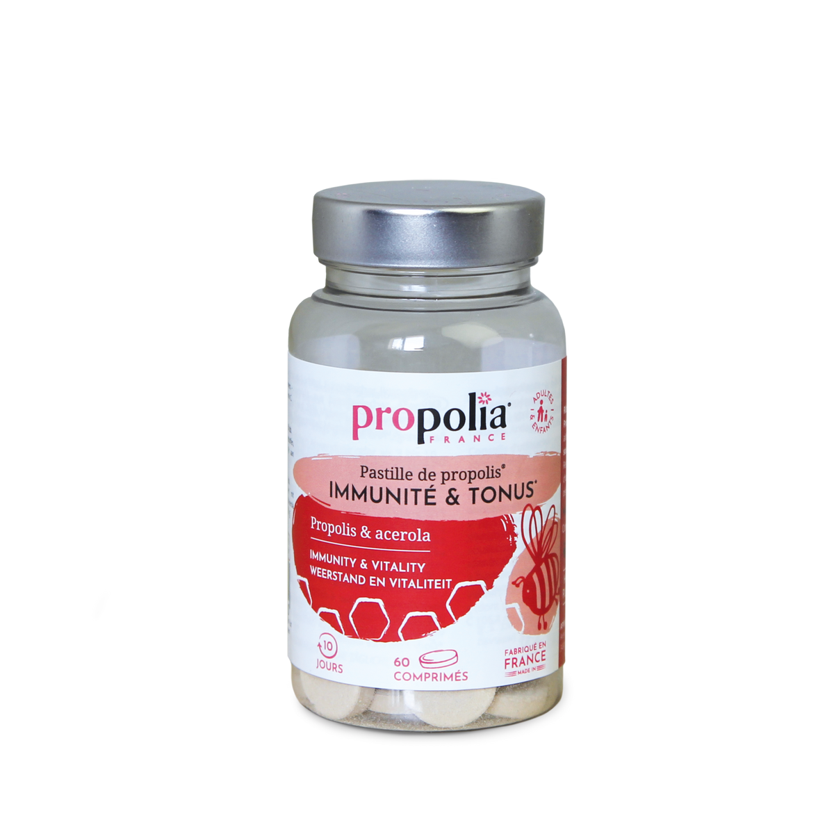 Propolia - Immunität-und-Vitalität-Lutschtabletten - 60 Tabletten - Verpackung