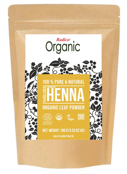 Radico Farbloses Henna: Glanz & Pflege für Dein Haar