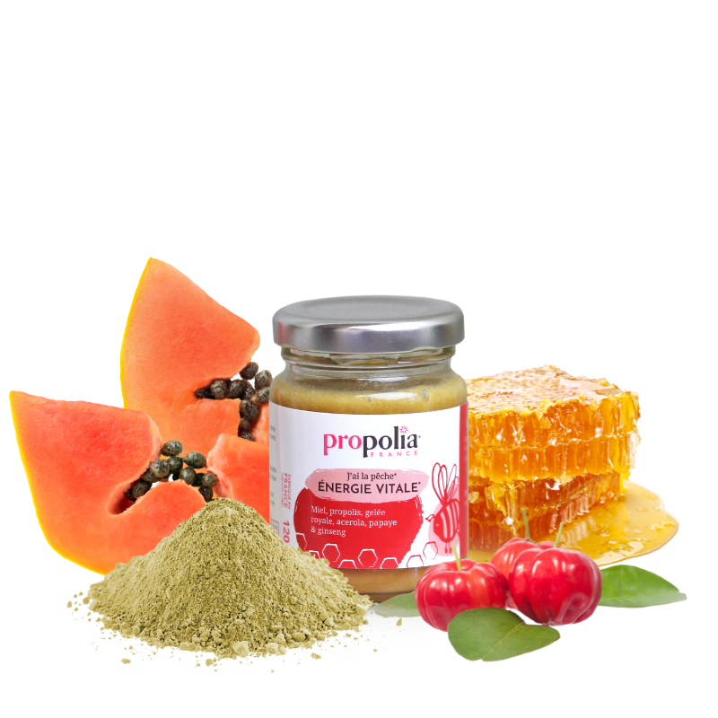 Propolia - Énergie Vitale mit Honig und Gelée Royale - 120 g - Motivaufnahme