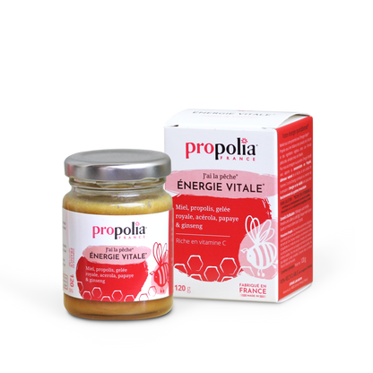 Propolia - Énergie Vitale mit Honig und Gelée Royale - 120 g - Verpackung