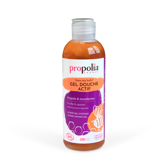 Propolia - Bio-Aktivduschgel Propolis & Mandarine - 200 ml - Verpackung