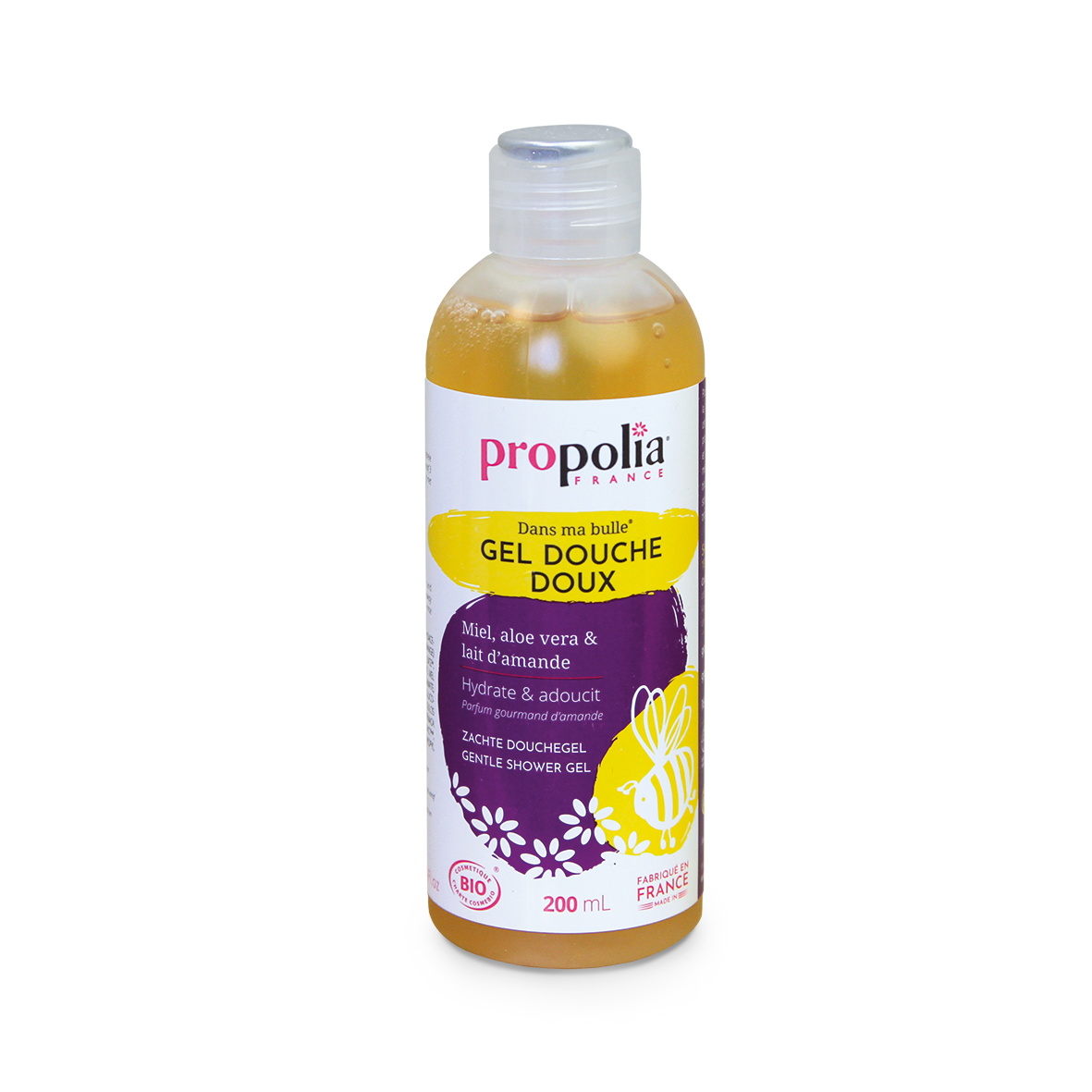 Propolia - Bio-Mildes Duschgel Honig & Mandel - 200 ml