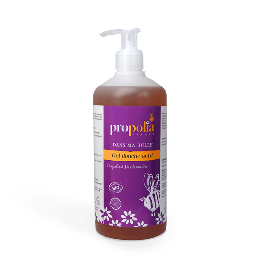 Propolia - Bio-Aktivduschgel Propolis & Mandarine - 500 ml - Verpackung
