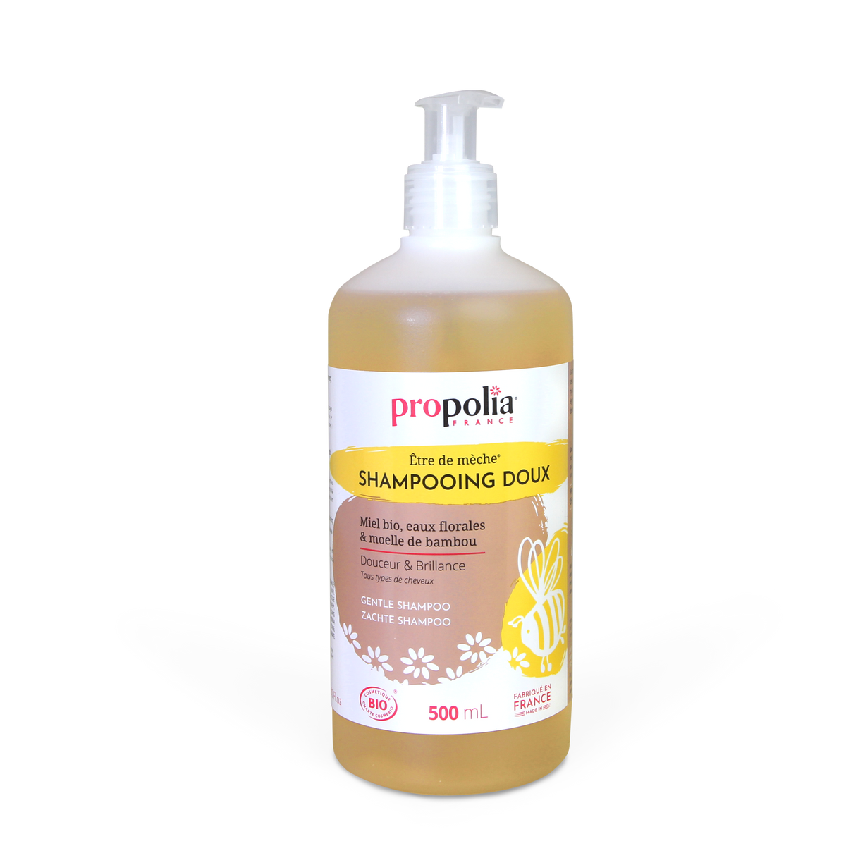 Propolia - Bio-Mildes Shampoo Honig & Bambus - 500 ml - Verpackung
