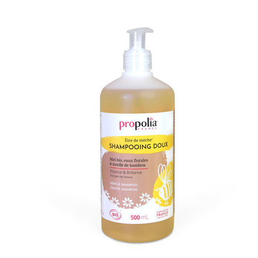 Propolia - Bio-Mildes Shampoo Honig & Bambus - 500 ml - Verpackung