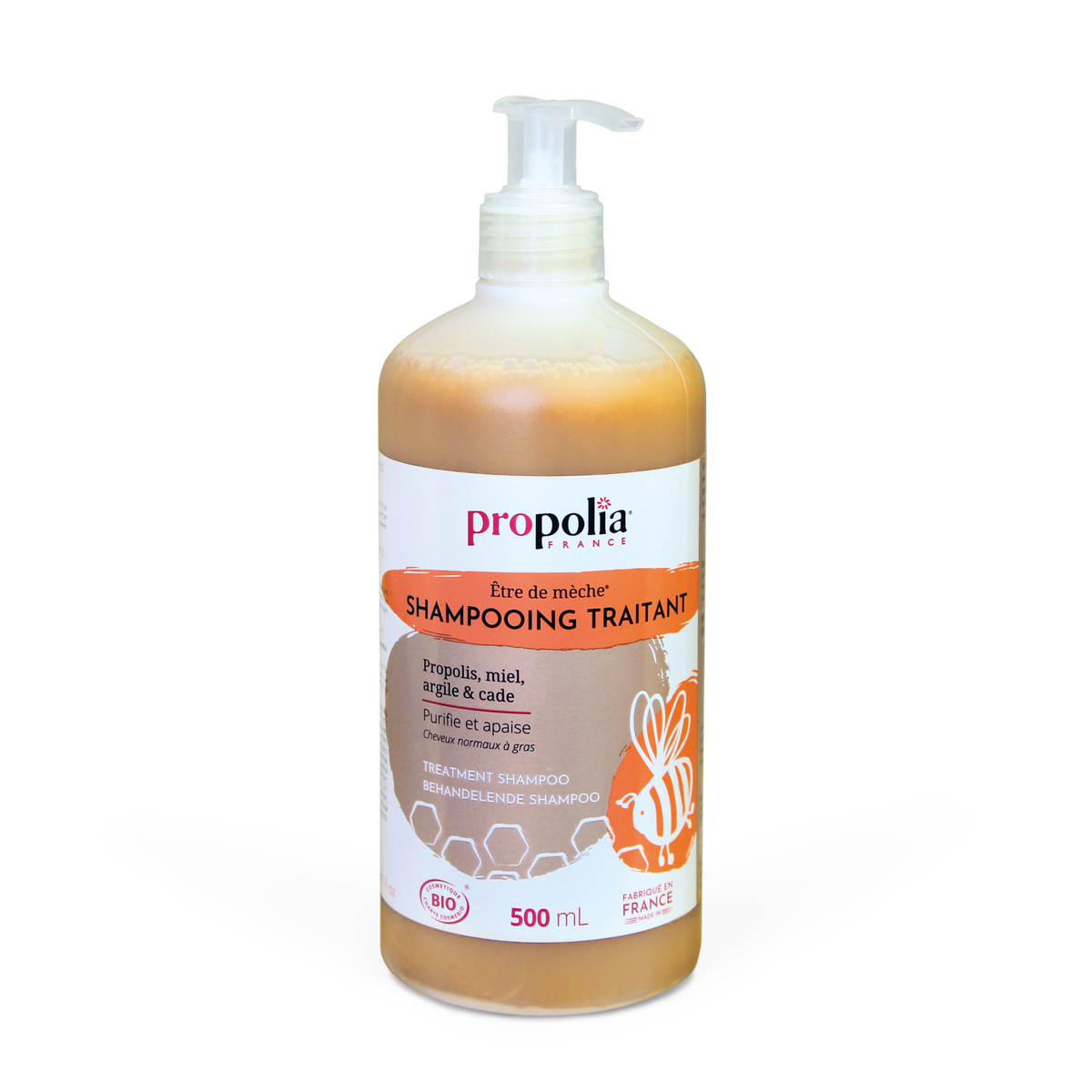 Propolia - Bio-Kurshampoo Propolis & Tonerde - 500 ml - Verpackung