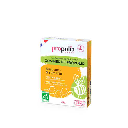 Propolia - Propolis-Gummibonbons Honig & Anis - 45 g - Verpackung