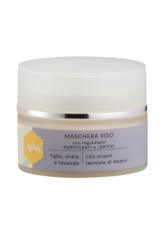 Apitaly Gesichtsmaske mit Thermalwasser, Zitrusblüte, Honig, Lavendel 200 ml