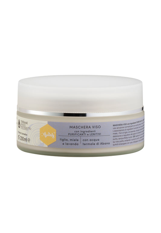 Apitaly Gesichtsmaske mit Thermalwasser, Zitrusblüte, Honig, Lavendel 50 ml