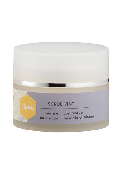 Apitaly Gesichts-Scrub mit Thermalwasser, Honig, Calendula 50 ml