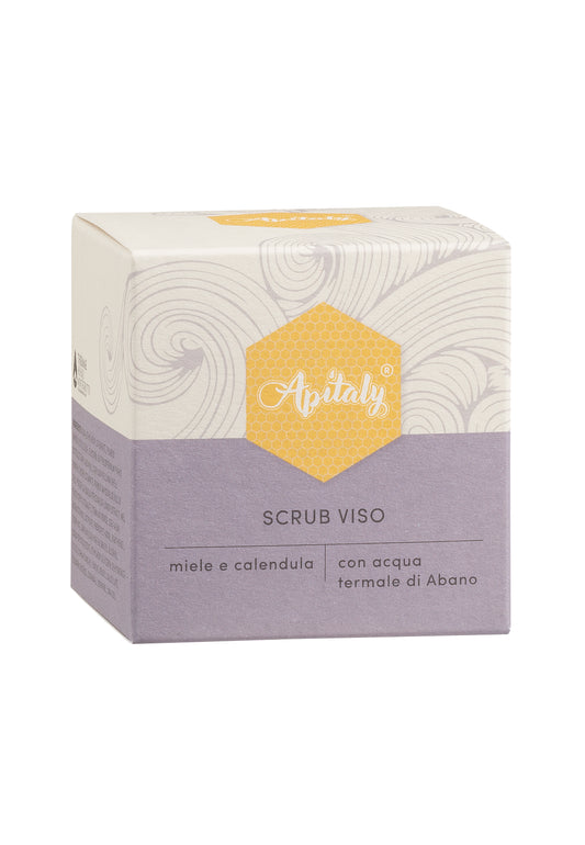 Apitaly Gesichts-Scrub mit Thermalwasser, Honig, Calendula 50 ml