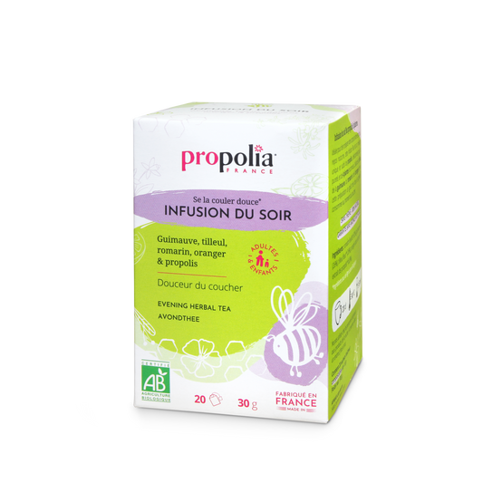 Propolia - Bio-Abendkräutertee - 20 Teebeutel - Verpackung