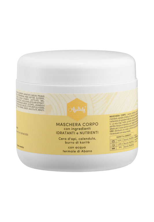 Apitaly Körpermaske mit Thermalwasser, Bienenwachs, Calendula und Sheabutter 200 ml