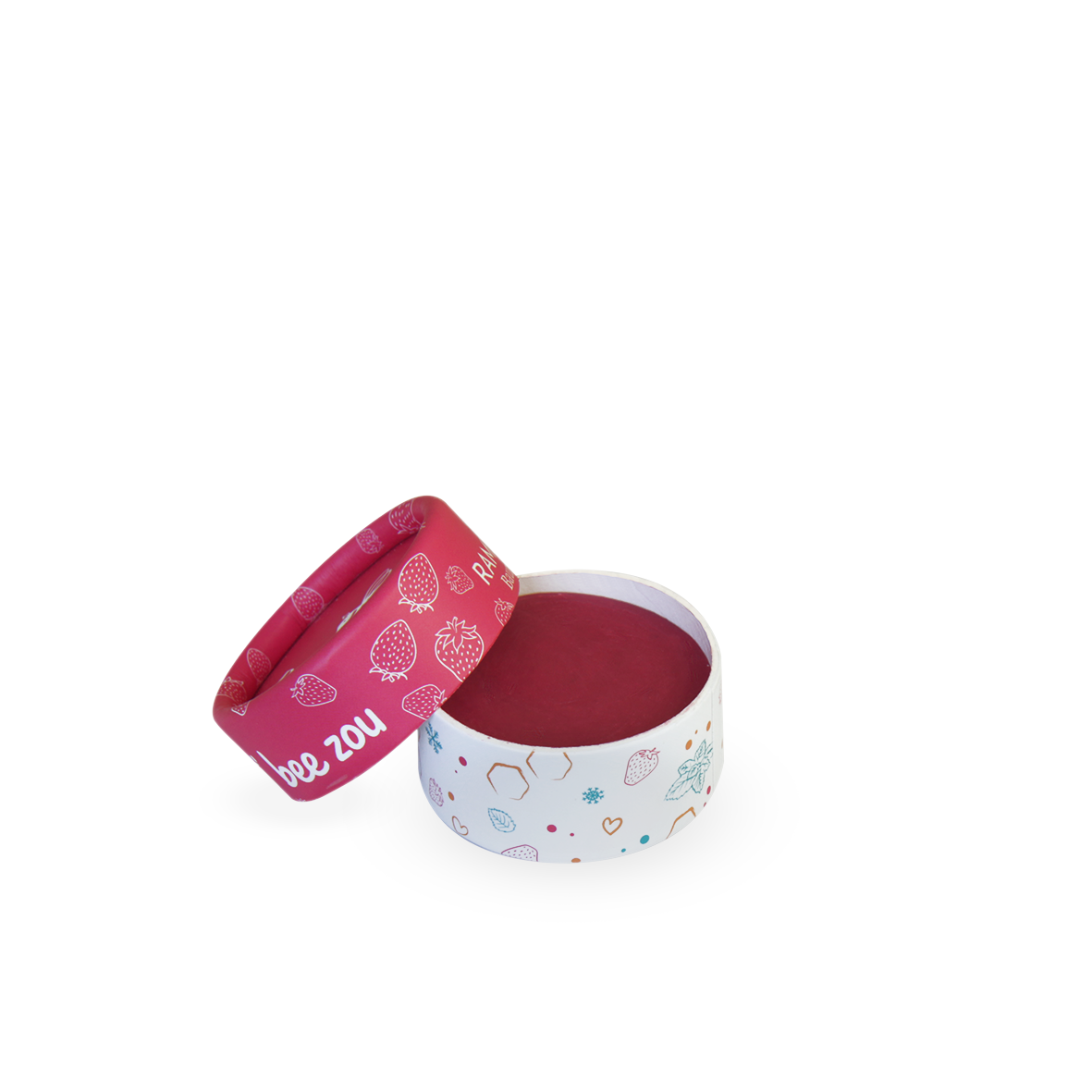Propolia - Getönter Bio-Lippenbalsam Erdbeere - 6 g - Produktansicht