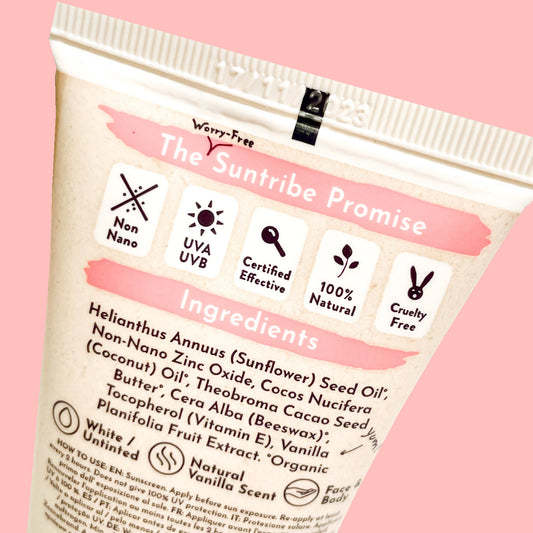 Suntribe Sonnencreme Kinder LSF 30 | Mineralisch & Bio - 100ml